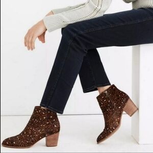 Madewell Rosie Calf Leather Ankle Booties –Pre-Owned Excellent 6-1/2